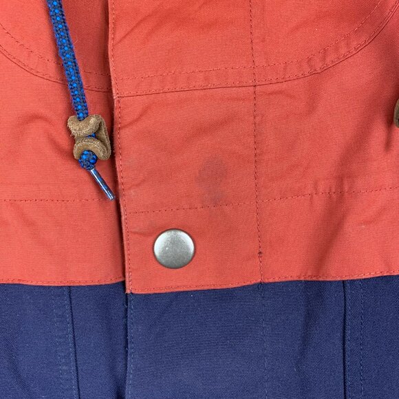 Burton Mens Squire Jacket Small Red Blue Full Zip Hooded Snowboarding Dryride - Picture 3 of 16